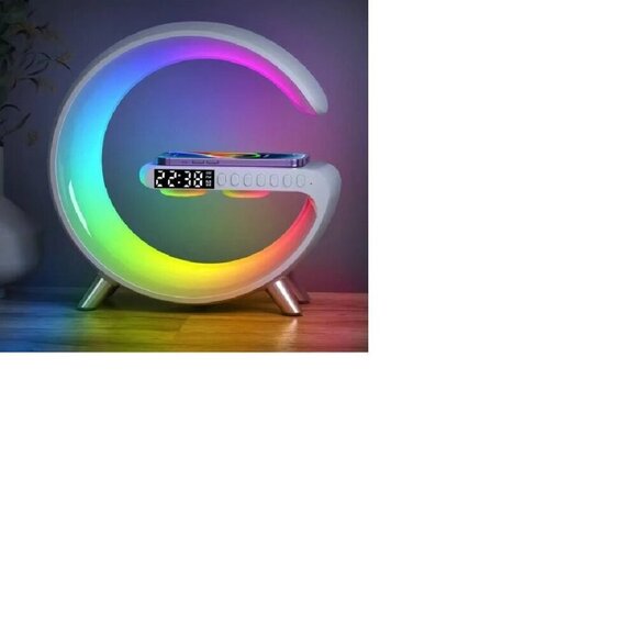 **HOST PICK** NIB** G Wireless Charger Atmosphere Lamp White Large - Picture 2 of 8